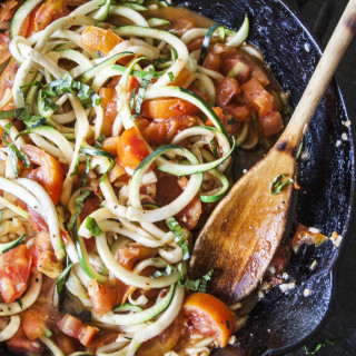 Zucchini Pasta | OurItalianTable.com