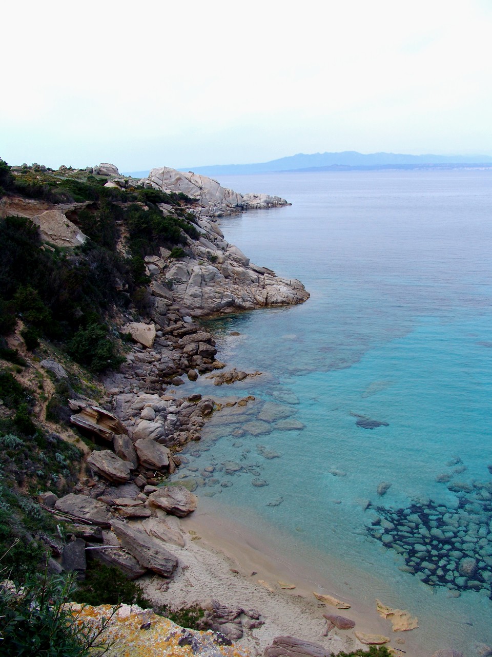 The Sardinian Sea, Northern coast, April 08