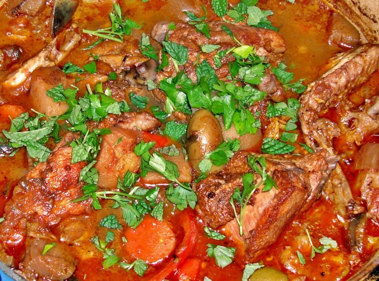 italian main courses menu