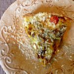 Rustic Torta with Artichokes, Carmelized Onions and Tomatoes