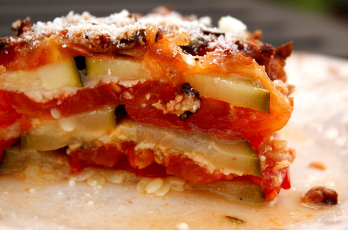 Summer Zucchini Tomato Torta - Our Italian Table