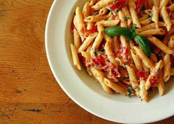 Pasta with Ricotta and Roasted Tomatoes Our Italian Table