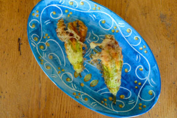 Stuffed Zucchini Blossoms (or ‘How to set your kitchen on fire’)
