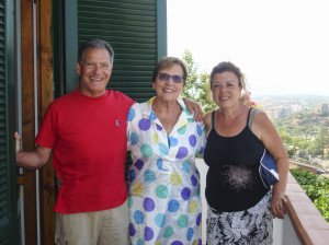 Felice, Aunt Mary, Lena - Scalea, 2007