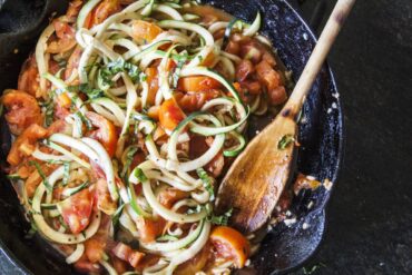 Zucchini Pasta | OurItalianTable.com