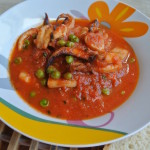 Seppie con piselli (Cuttlefish with peas)