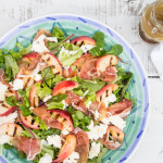 Grilled Peach Salad | OurItalianTable.com