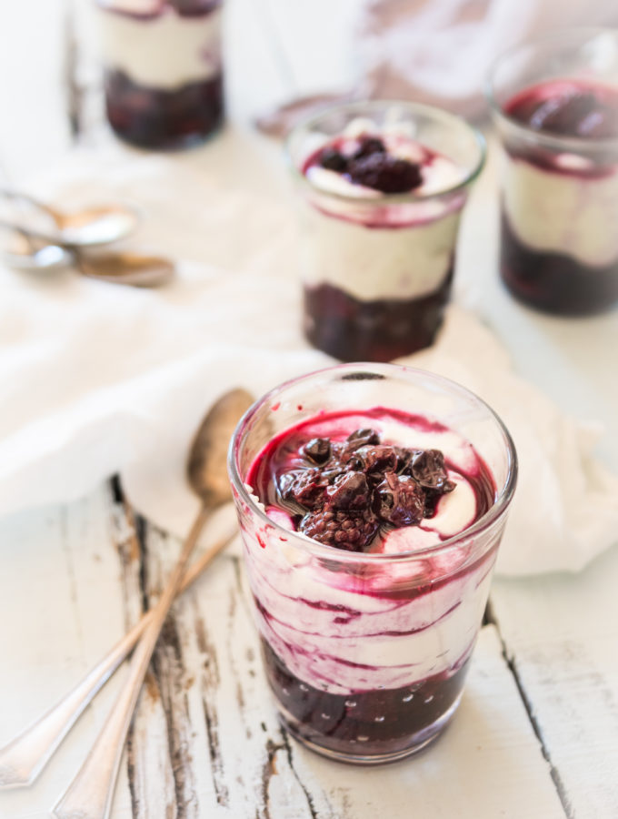 Berry Ricotta Tiramisu | OurItalianTable.com