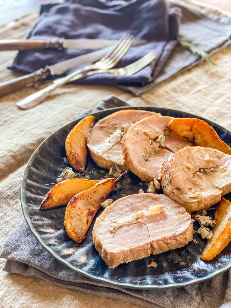 Roasted Pork Loin with and Pears Our Italian Table