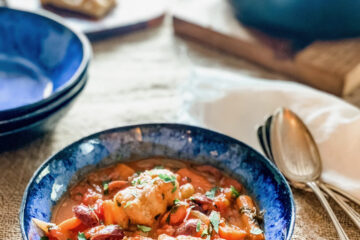 A Sicilian-influenced Monkfish Brodetto