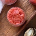 Peach and Wine Granita | OurItalianTable.com