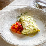 Cod in a Zucchini Crust | OurItalianTable.com