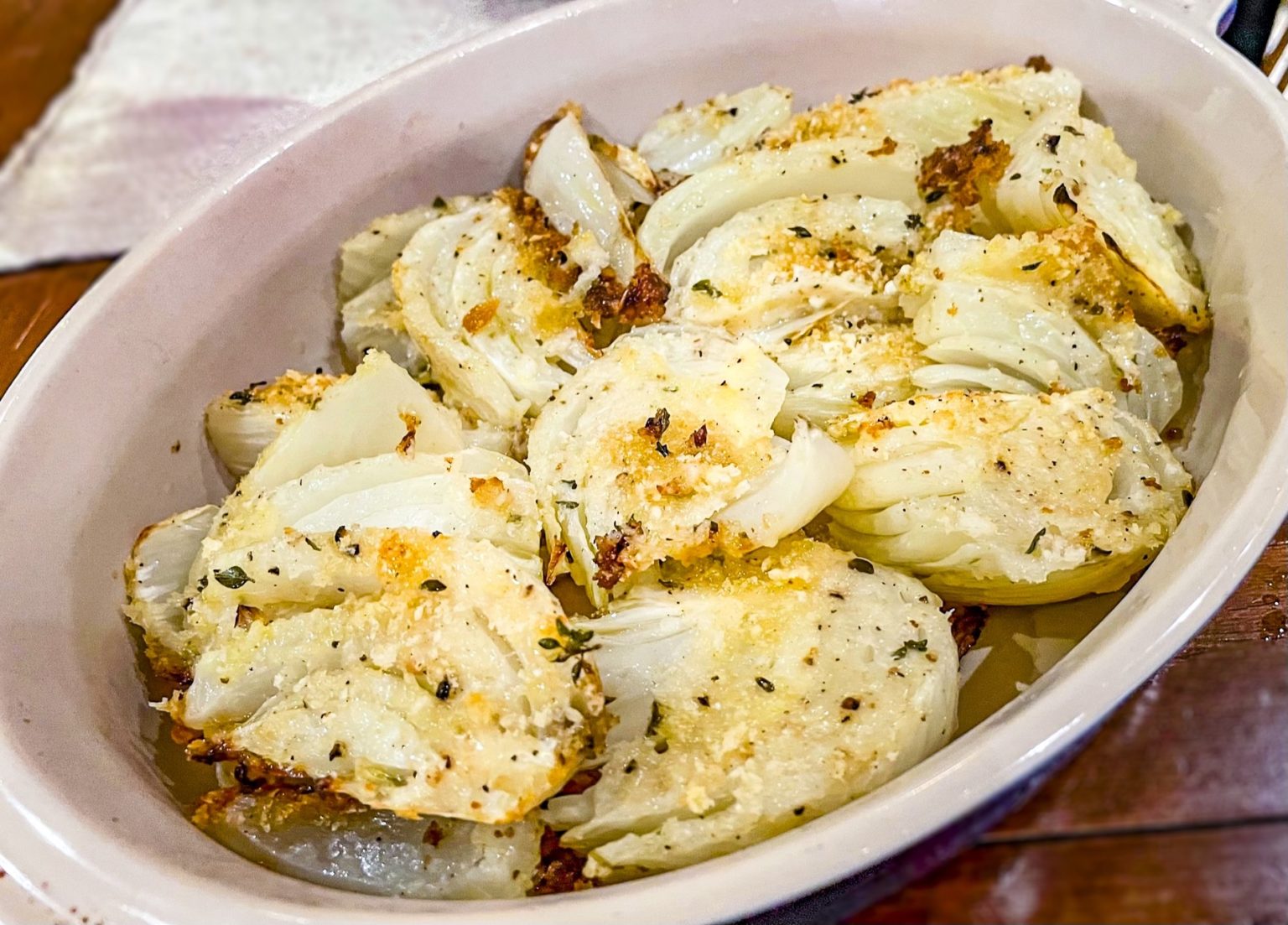 Fennel Gratinati An easy winter side dish Our Italian Table