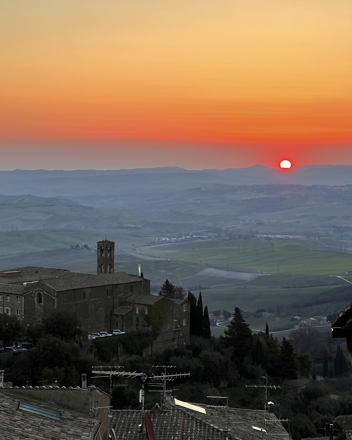 Montalcino Sunrise | OurItalianTable.com
