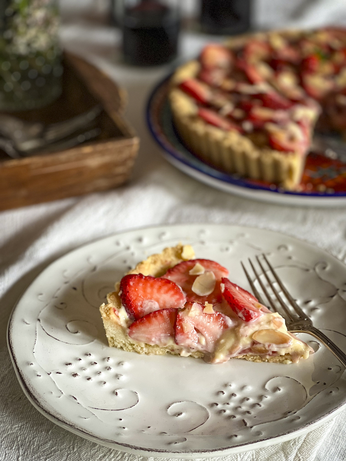 Strawberry Crostata | OurItalianTable.com