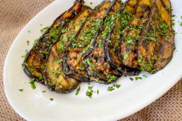 Grilled-then-Marinated Eggplant