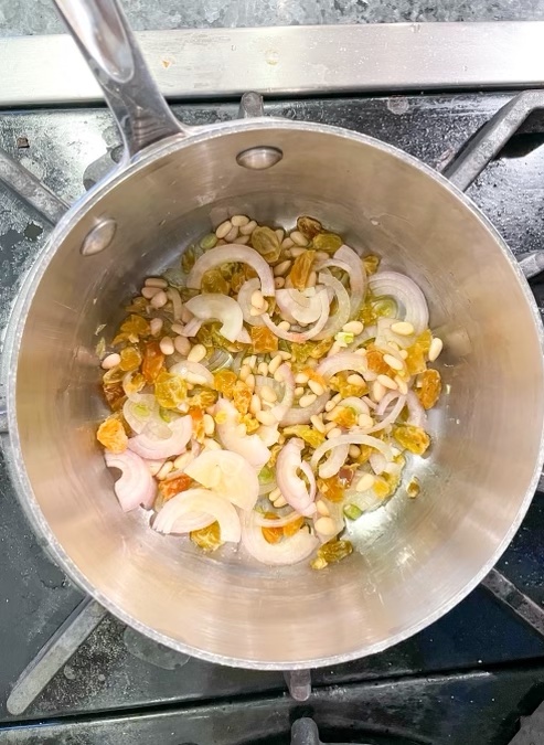 Preparation of dish