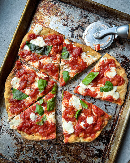 Grilled Pizza | OurItalianTable.com