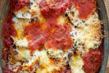 Roasted Eggplant Parmesan (Parmigiana di Melanzane)