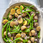 Italian potato and green bean salad | OurItalianTable.com