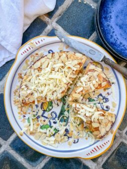 White Chocolate & Lemon Torta Caprese | OurItalianTable.com