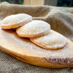pastry with powdered sugar