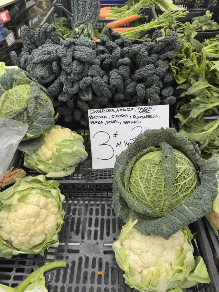 Market Day in Montalcino | OurItalianTable.substack.com