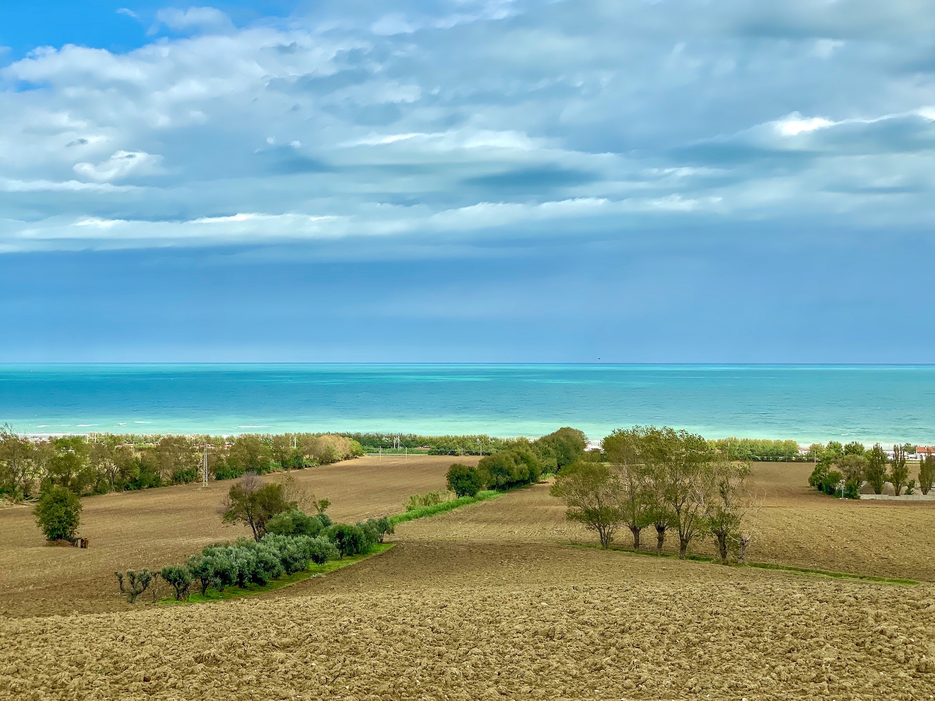 The Sea near Senigiallia | OurItalianTable.substack.com